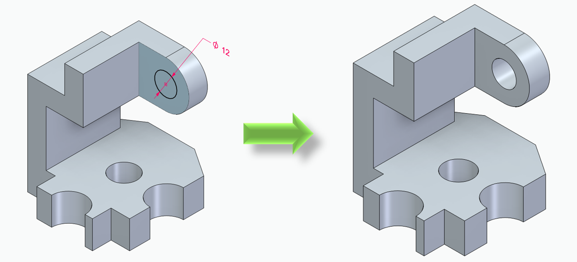 Solid Edge Tutorial : Part Modeling in Synchronous Mode