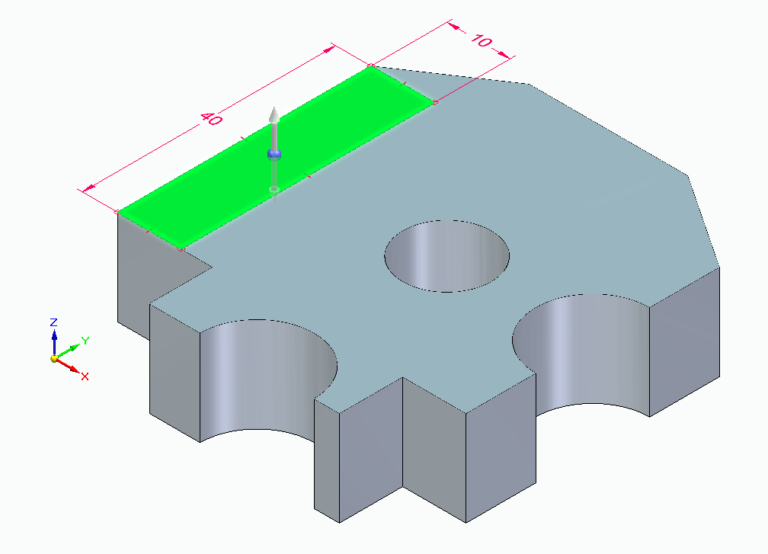 Solid Edge Tutorial : Part Modeling in Synchronous Mode (Ex. - 4) - The ...