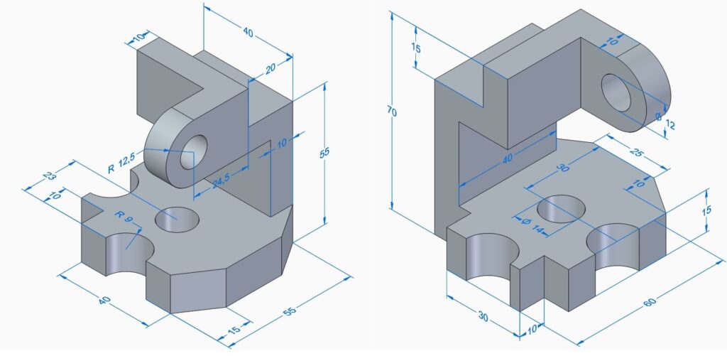 Solid Edge Tutorial : Part Modeling in Synchronous Mode (Ex. - 4) - The ...